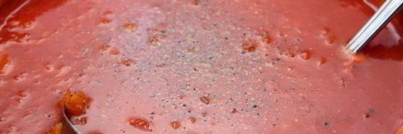 томатный суп с тыквой