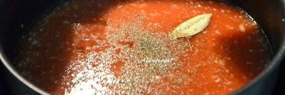 томатный суп с укропом