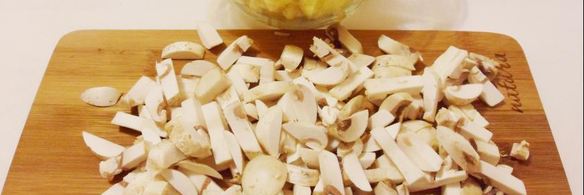 томленый грибной суп