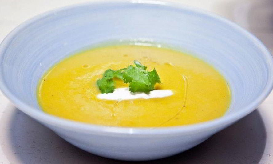 Рецепт тыквенного крема-супа с имбирем и корицей