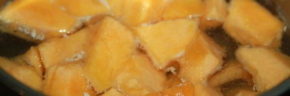 тыквенный суп с луком пореем и пармезаном