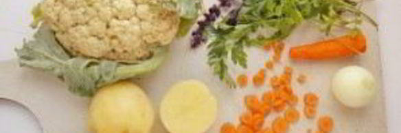 вегетарианский суп из цветной капусты