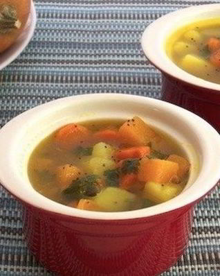 Вегетарианский тыквенный суп