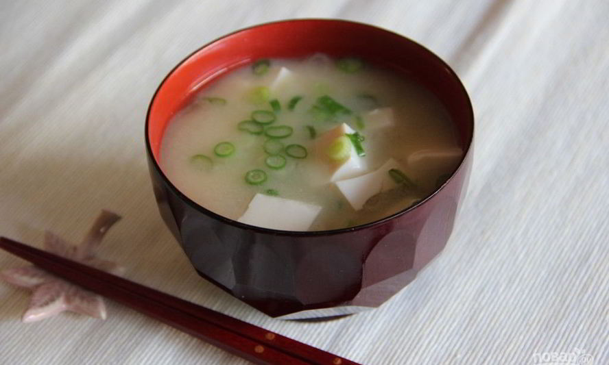 Рецепт японского супа мисо