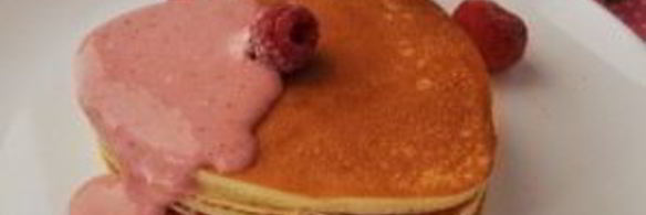 американские блинчики на день святого валентина