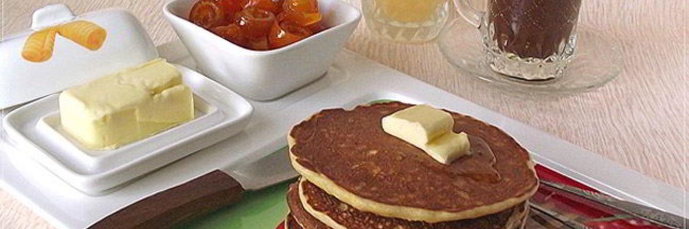 Апельсиновые панкейки