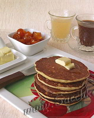 Апельсиновые панкейки