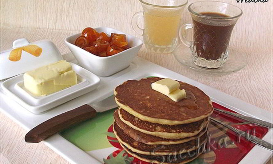 Рецепт апельсиновых панкейков