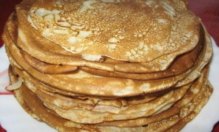 Рецепт блинчиков без масла для жарки