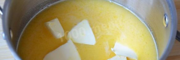 блинчики и апельсиновый соус для блинов