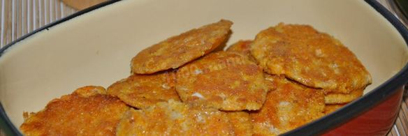 блинчики из икры карпа с соусом