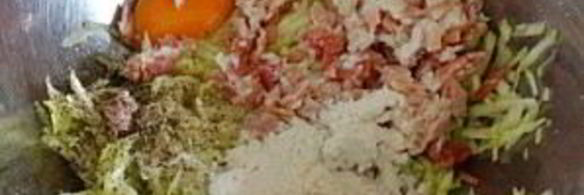 блинчики из кабачков с чесноком