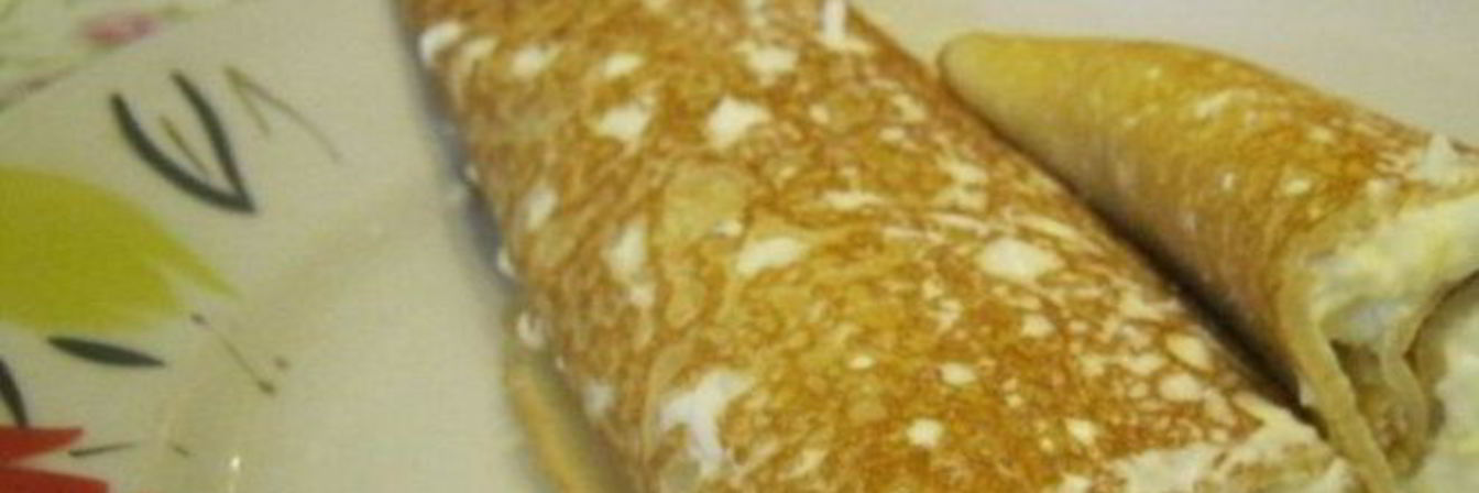 Блинчики из майонеза и яиц