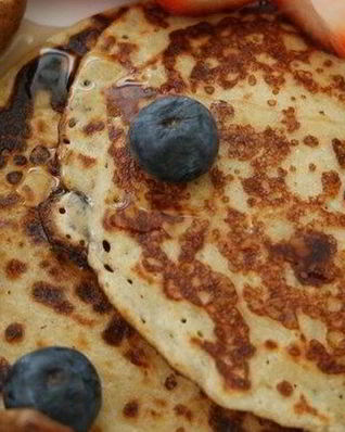 Блинчики из творога