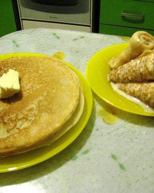 Блинчики на масленицу