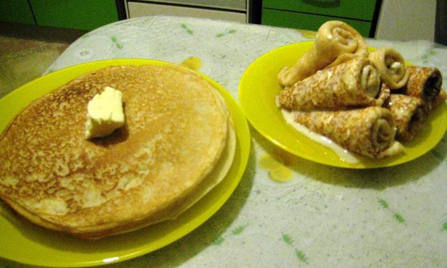 Рецепт блинчиков на масленицу