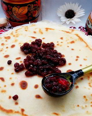 Блинчики на молоке и сметане