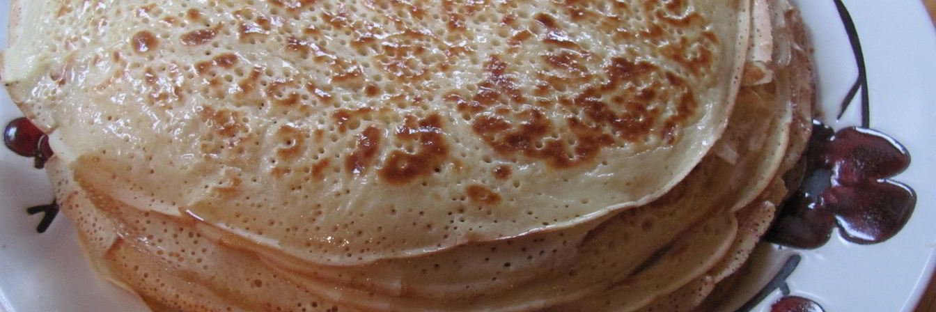 Блинчики на молоке