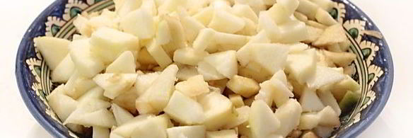 блинчики на сыворотке с яблоками