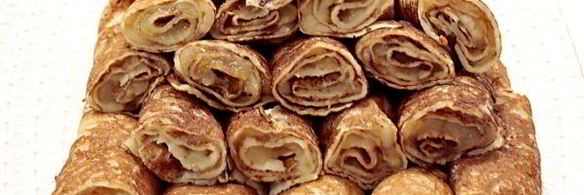 блинчики на сыворотке с яблоками