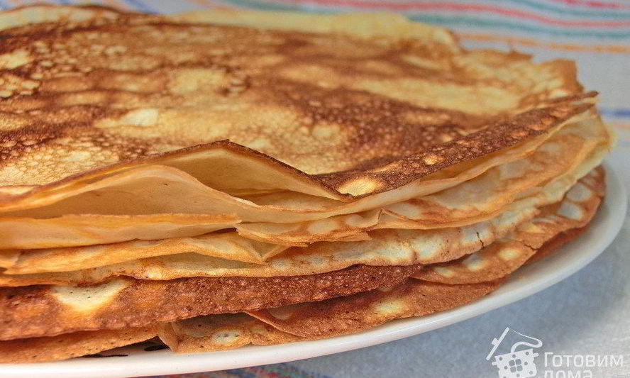 Рецепт блинчиков нина