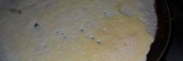 блинчики с бананом и сгущенкой