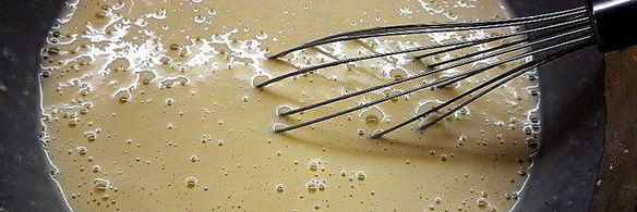 блинчики с индейкой и манго