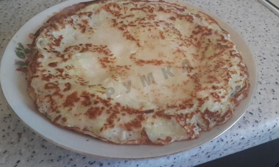 Рецепт блинчиков с кабачками