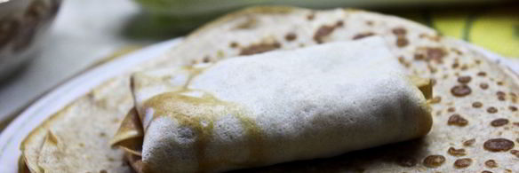 блинчики с картошкой и грибами