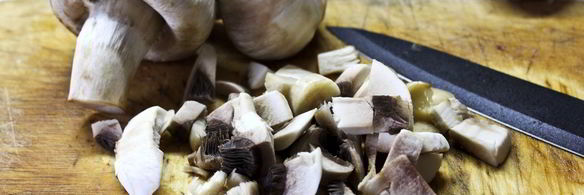 блинчики с картошкой и грибами