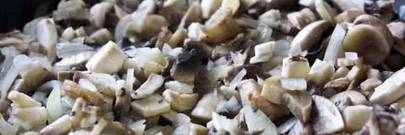 блинчики с картошкой и грибами