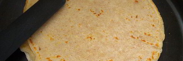 блинчики с кукурузной мукой и отрубями