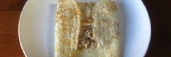 блинчики с куриным фаршем