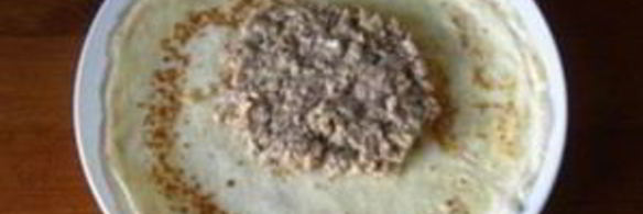 блинчики с куриным фаршем