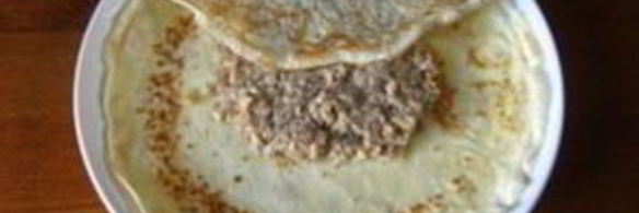 блинчики с куриным фаршем