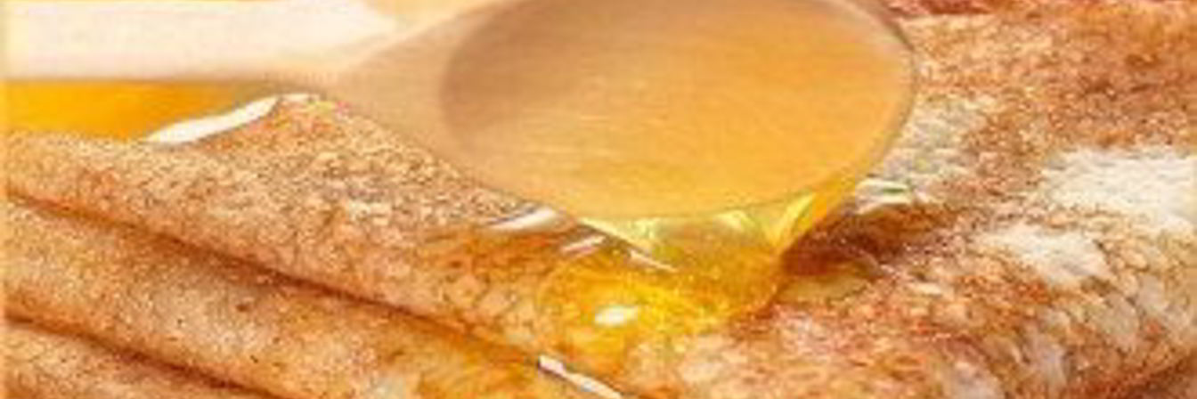 Блинчики с медом