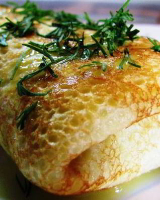 Блинчики с мясом