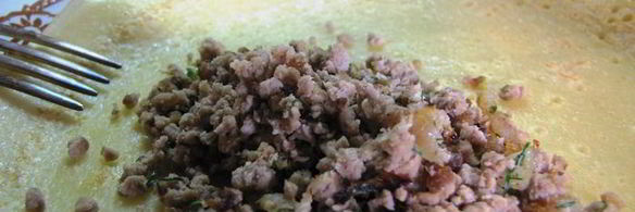 блинчики с мясом