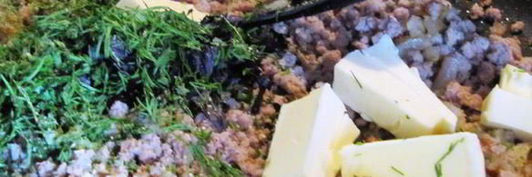 блинчики с мясом