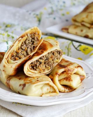 Блинчики с печенью