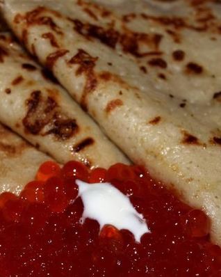 Блинчики с припеком и сыром