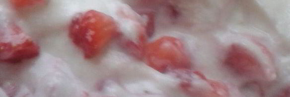 блинчики с рикоттой и клубникой