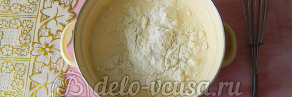 блинчики с шоколадом