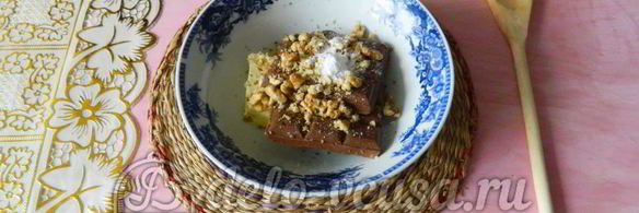 блинчики с шоколадом