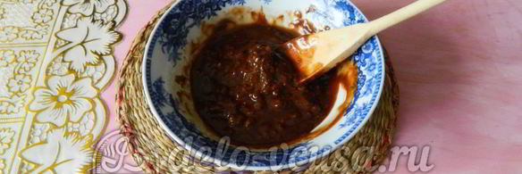 блинчики с шоколадом