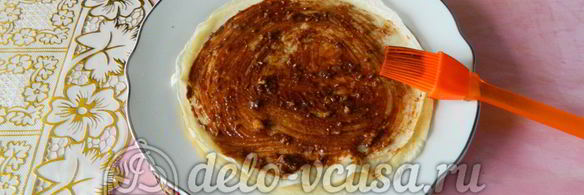 блинчики с шоколадом