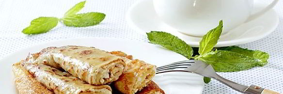 блинчики с творогом по-домашнему