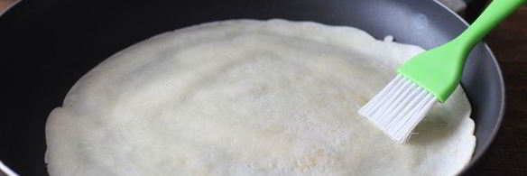 блинчики с ветчиной и сыром