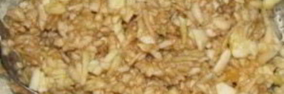 блинчики с яблоками и корицей