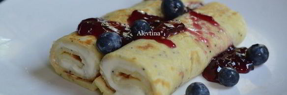 блинчики со сливочным сыром